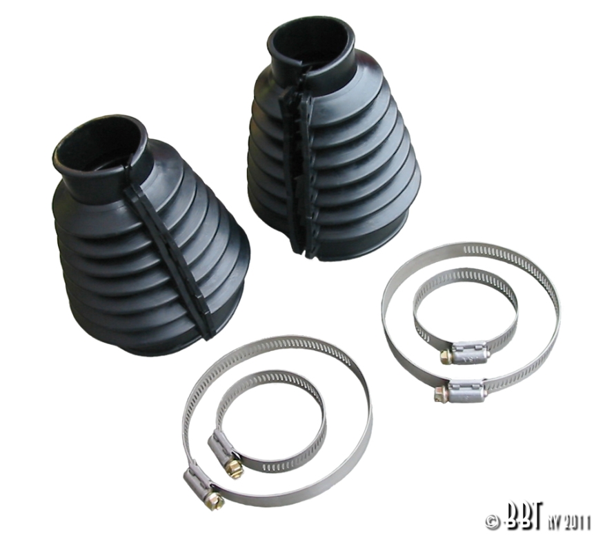 Swing Axle Black Urethane Axle Boots Cool Air VW